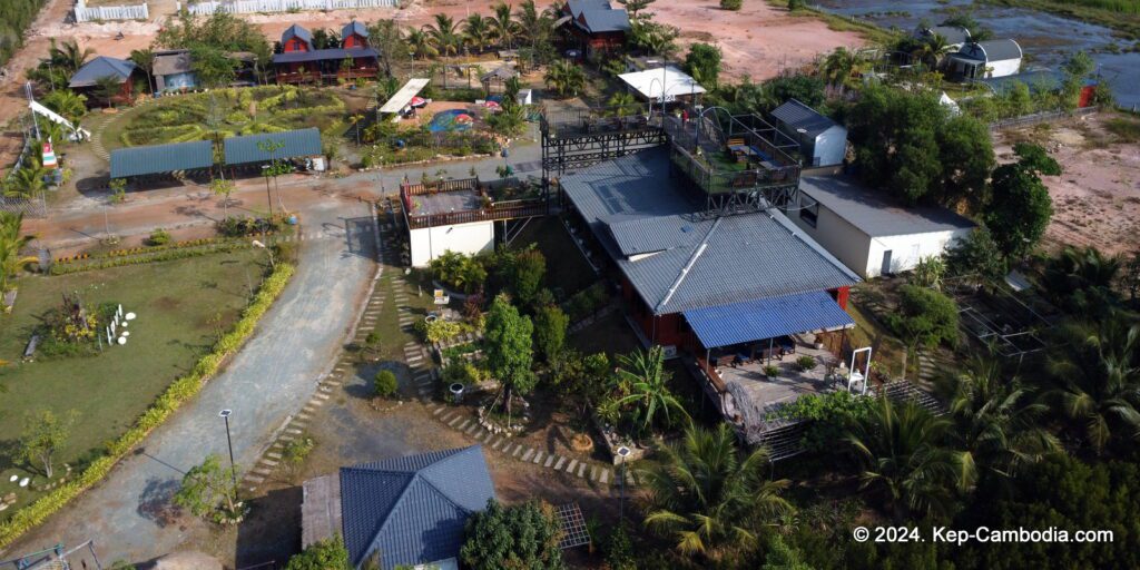 Sovan Kep View Resort in Kep, Cambodia.