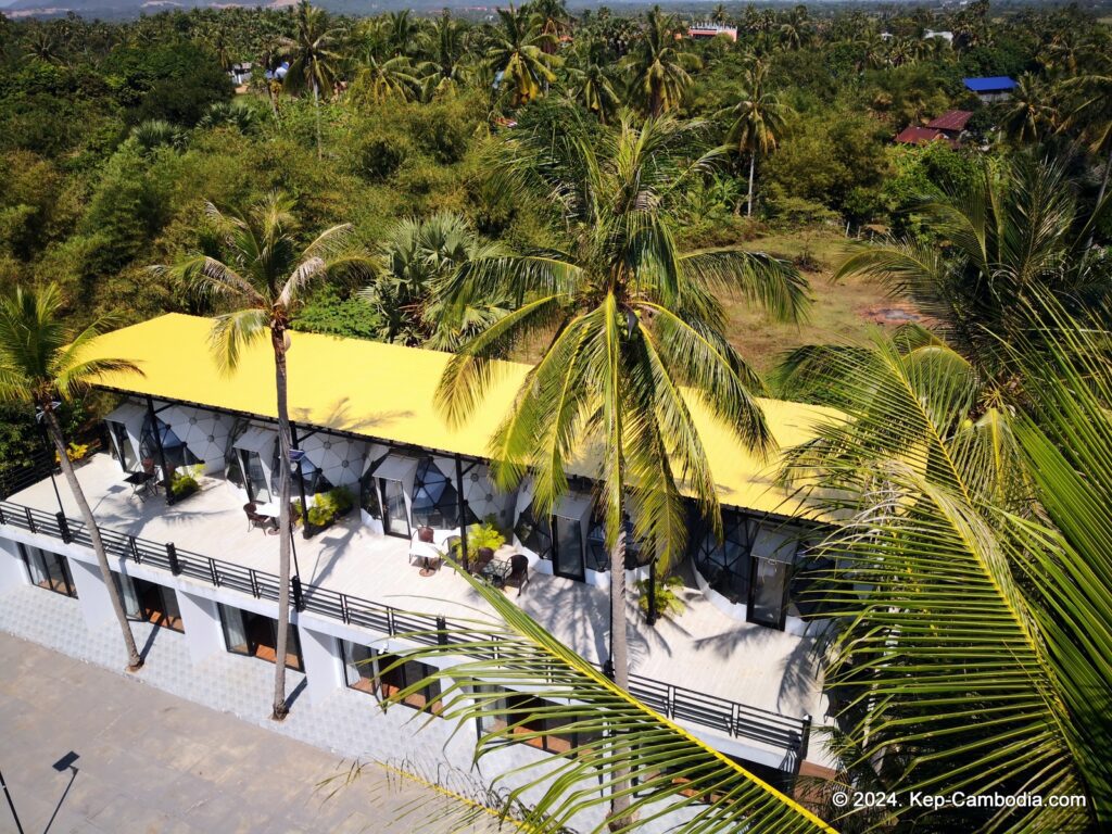 Adventure Dome in Kep, Cambodia.