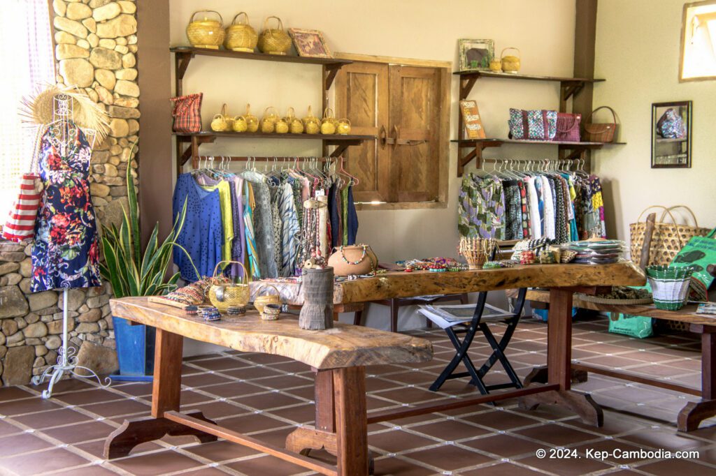 Khmer Hands - Resort & Arts Training Center in Kep, Cambodia.