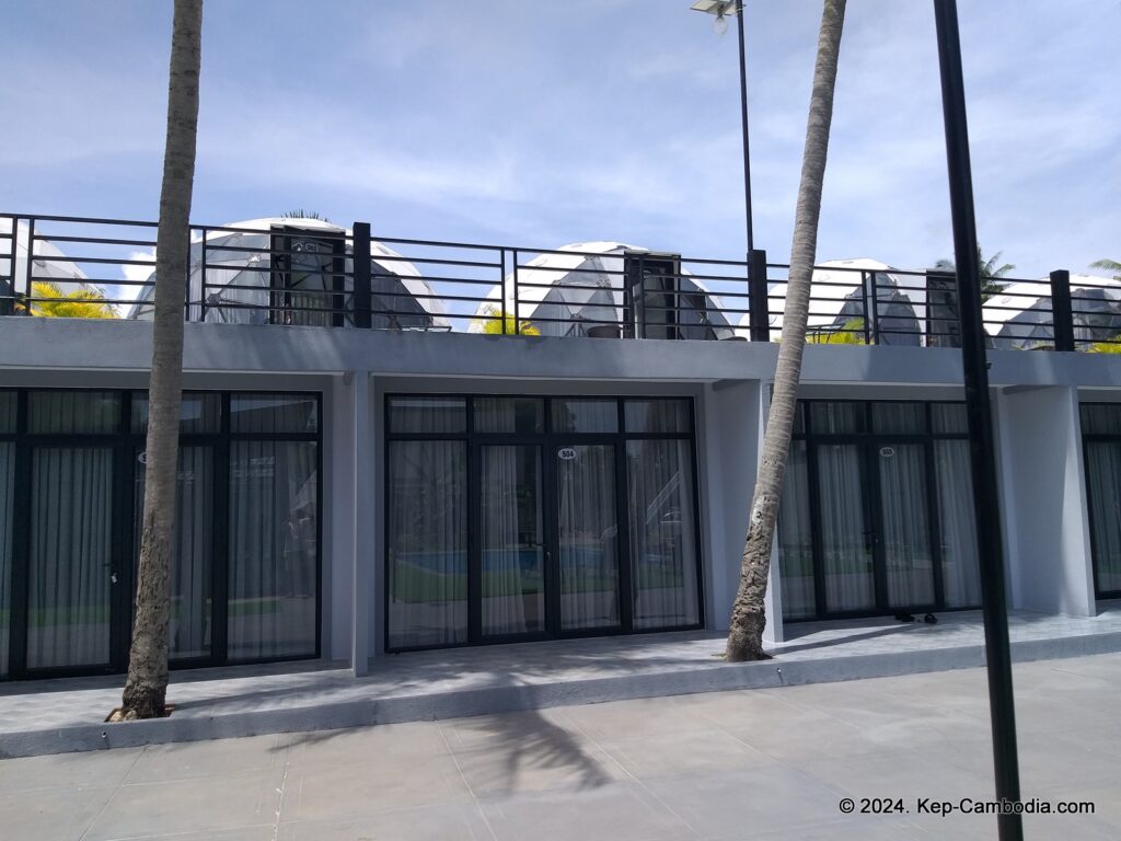 Adventure Dome in Kep, Cambodia.