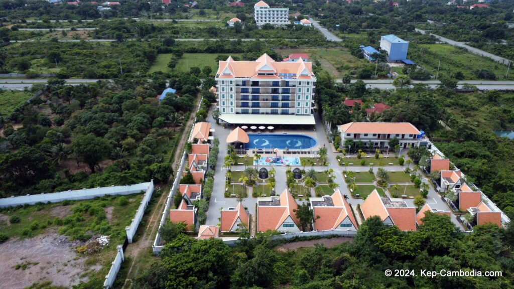 Vakara Hotel in Kep, Cambodia.