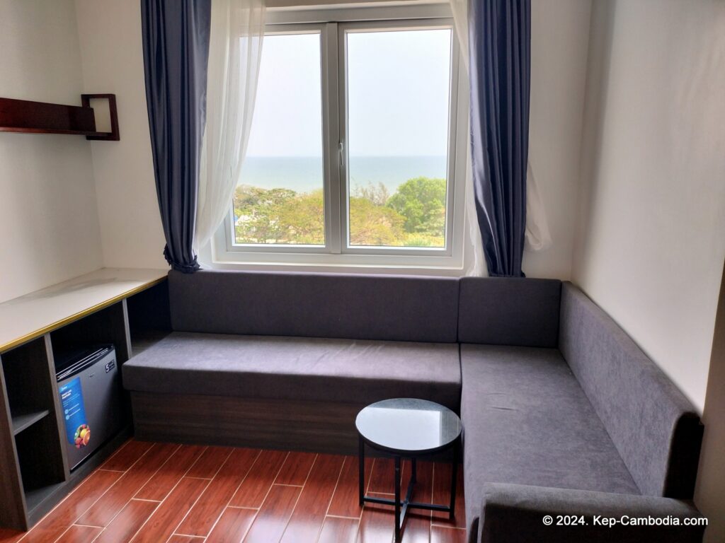 Kep Sea View Hotel in Cambodia.