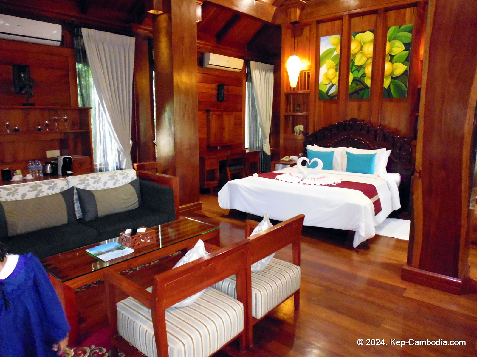 Try Palace Resort in Kep, Cambodia.