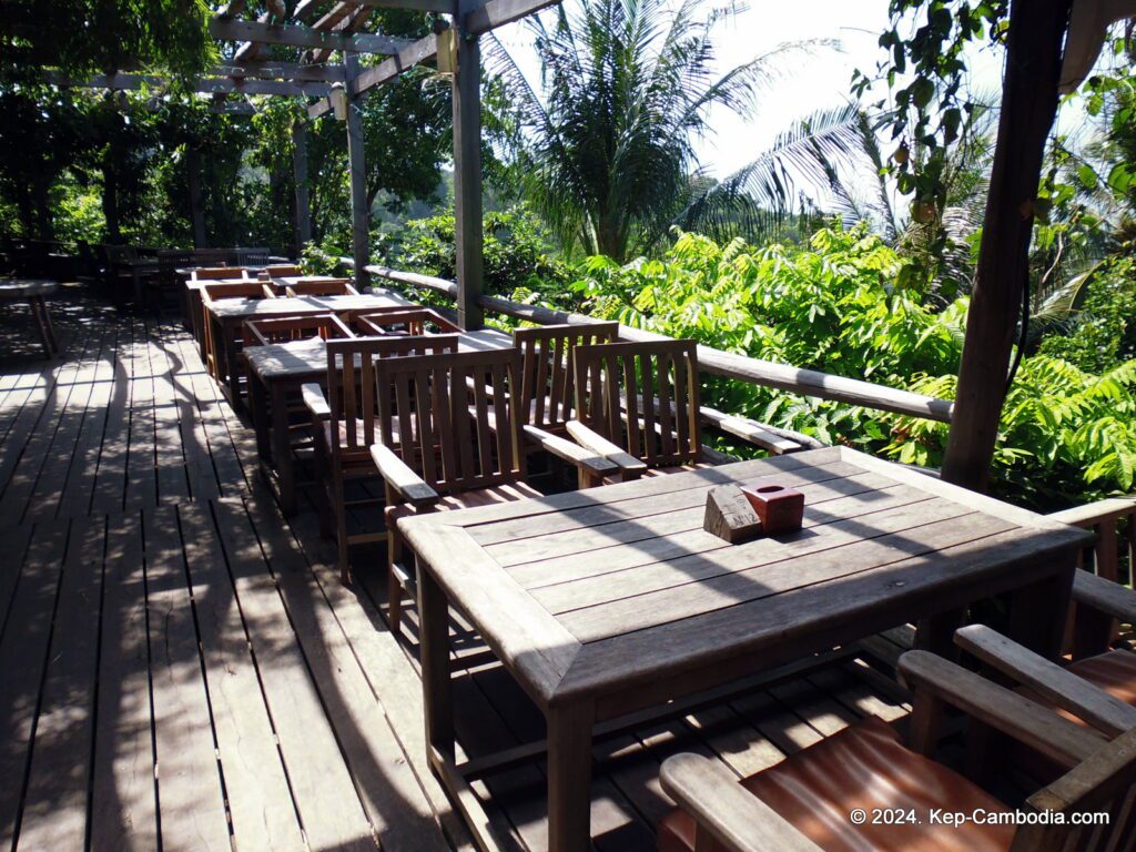 Veranda Natural Resort in Kep, Cambodia.