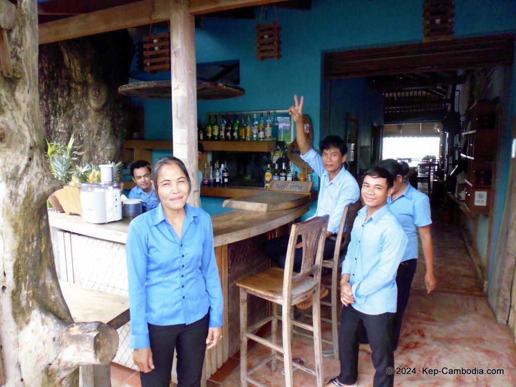 Holy Crab Restaurant in Kep, Cambodia