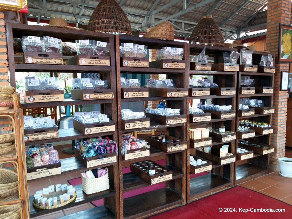 Sothy's Pepper Farm in Kep, Cambodia. Kampot Pepper.