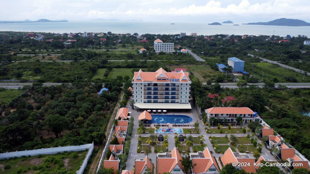 Vakara Hotel in Kep, Cambodia.