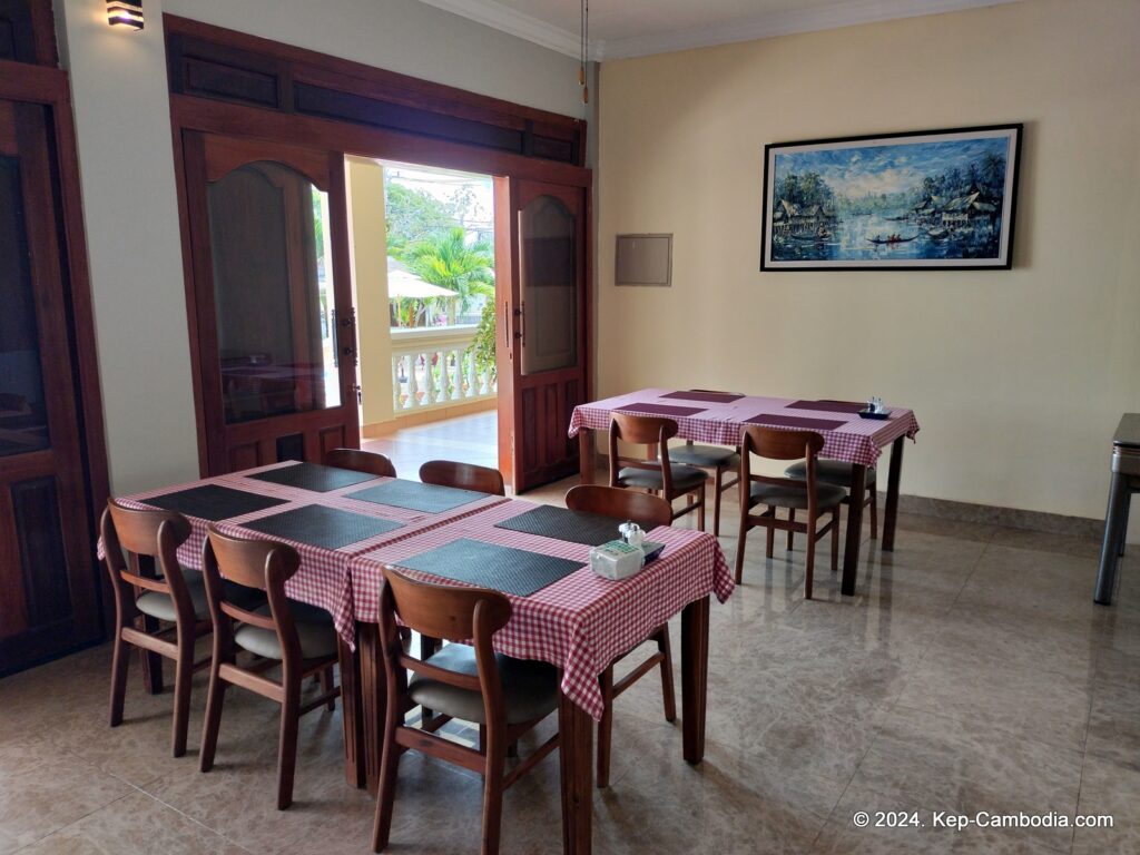 Riviera Hotel & Resort in Kep, Cambodia.