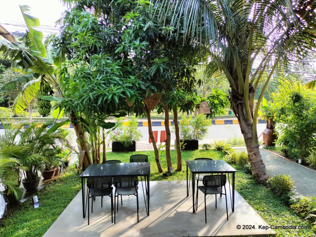 O'Kare restaurant in Kep, Cambodia