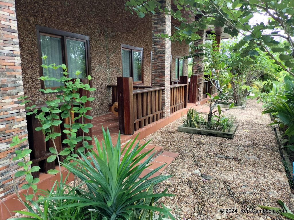 The P2 Kep Guesthouse in Cambodia.