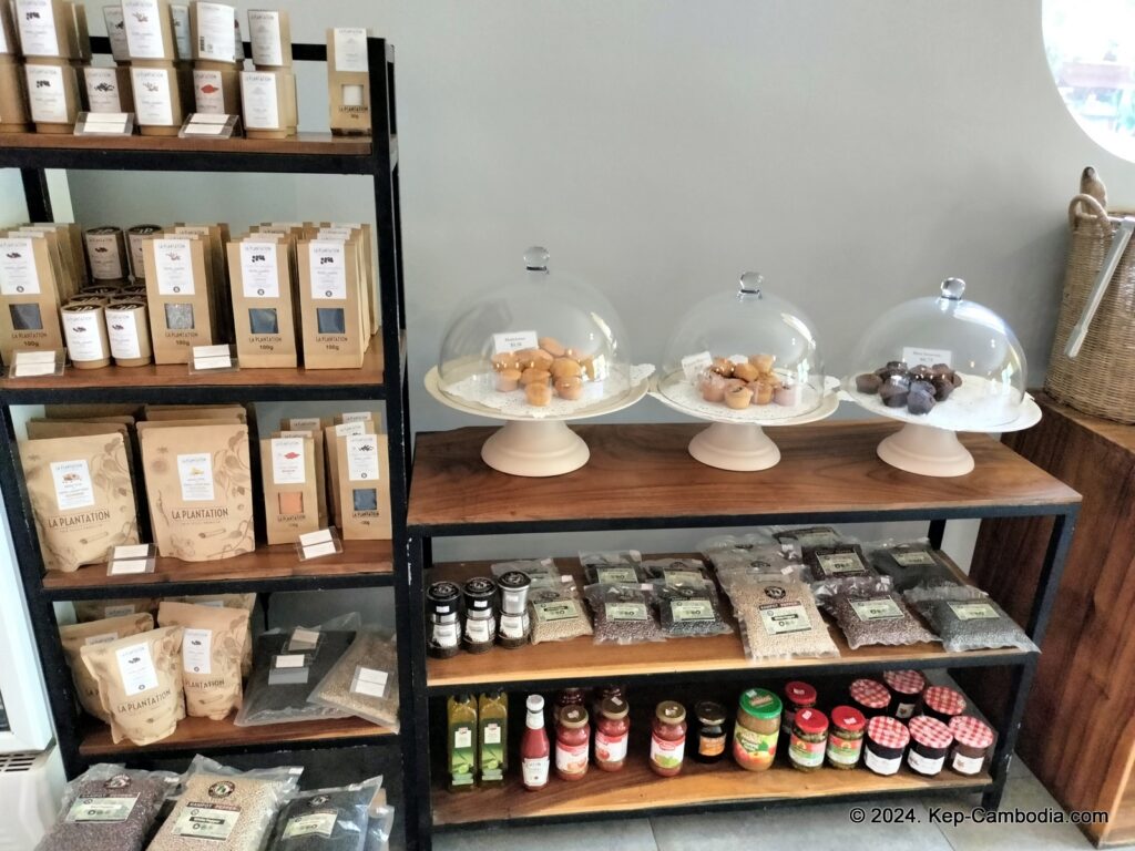 Deli's Restaurant in Kep, Cambodia