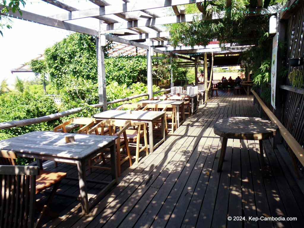 Veranda Natural Resort in Kep, Cambodia.