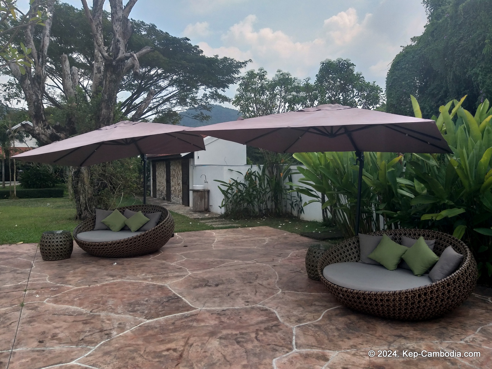 Samanea Resort in Kep, Cambodia.