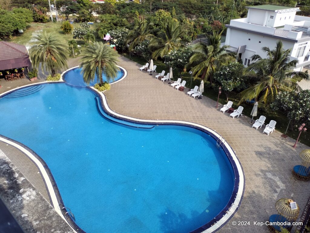 Kep Bay Hotel and Resort in Kep, Cambodia.