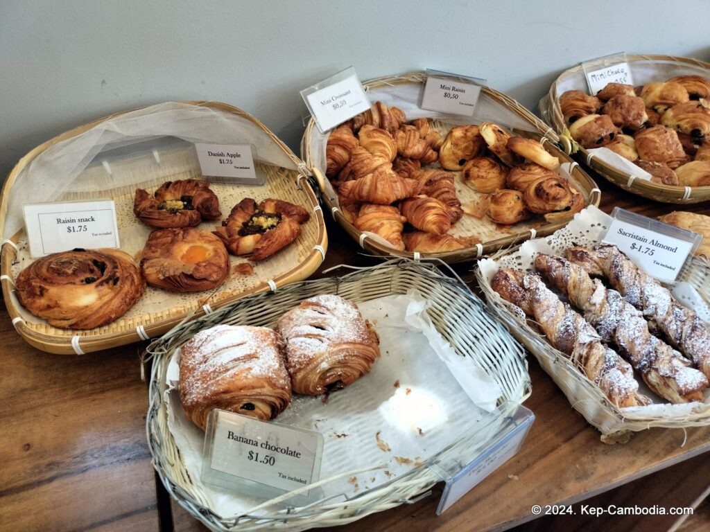 Deli's Restaurant in Kep, Cambodia