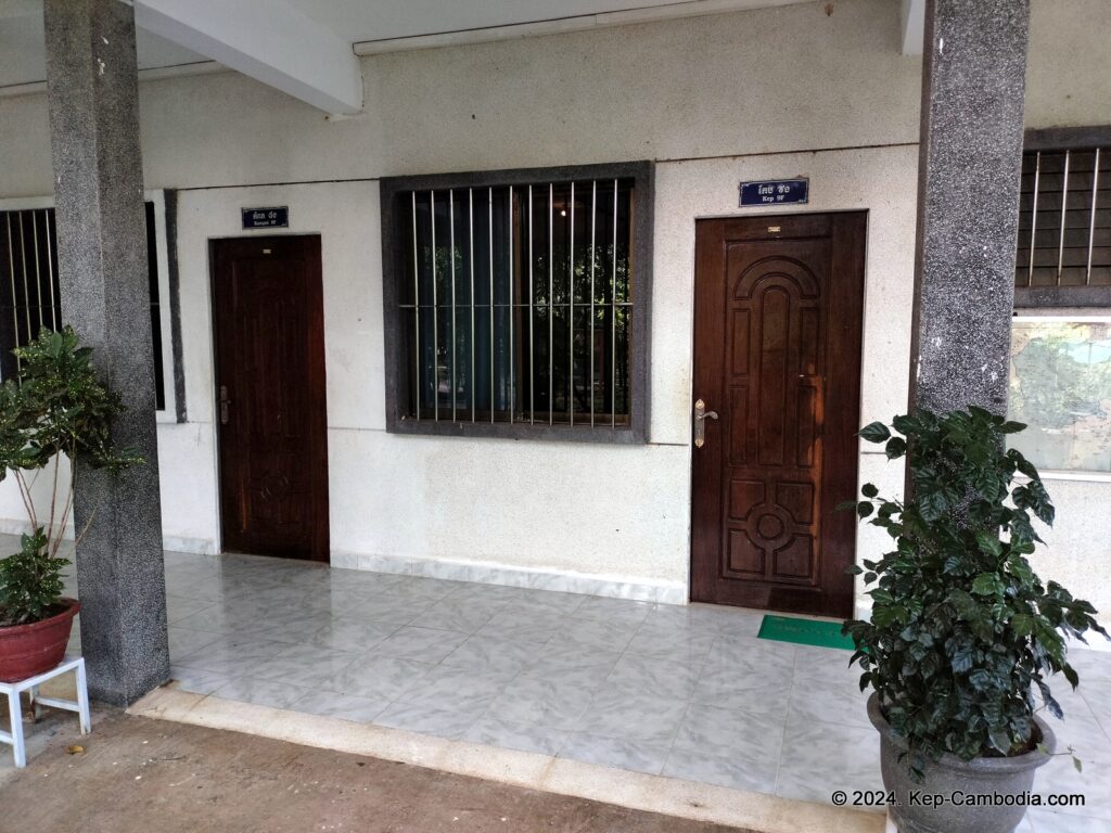 Don Bosco Hotel school in Kep, Cambodia. Retreat.