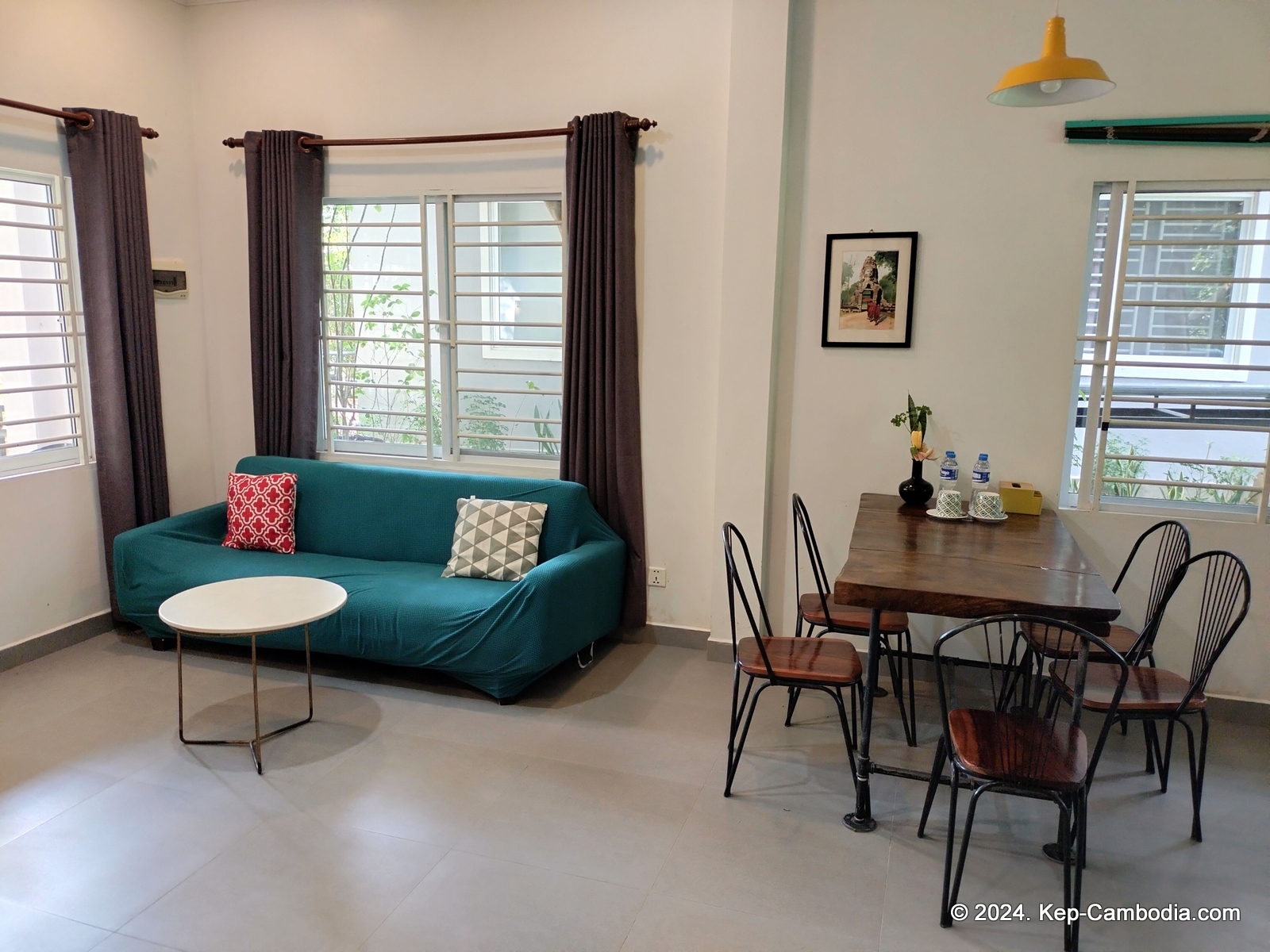 Sanssouci Kep Bugalows in Cambodia.