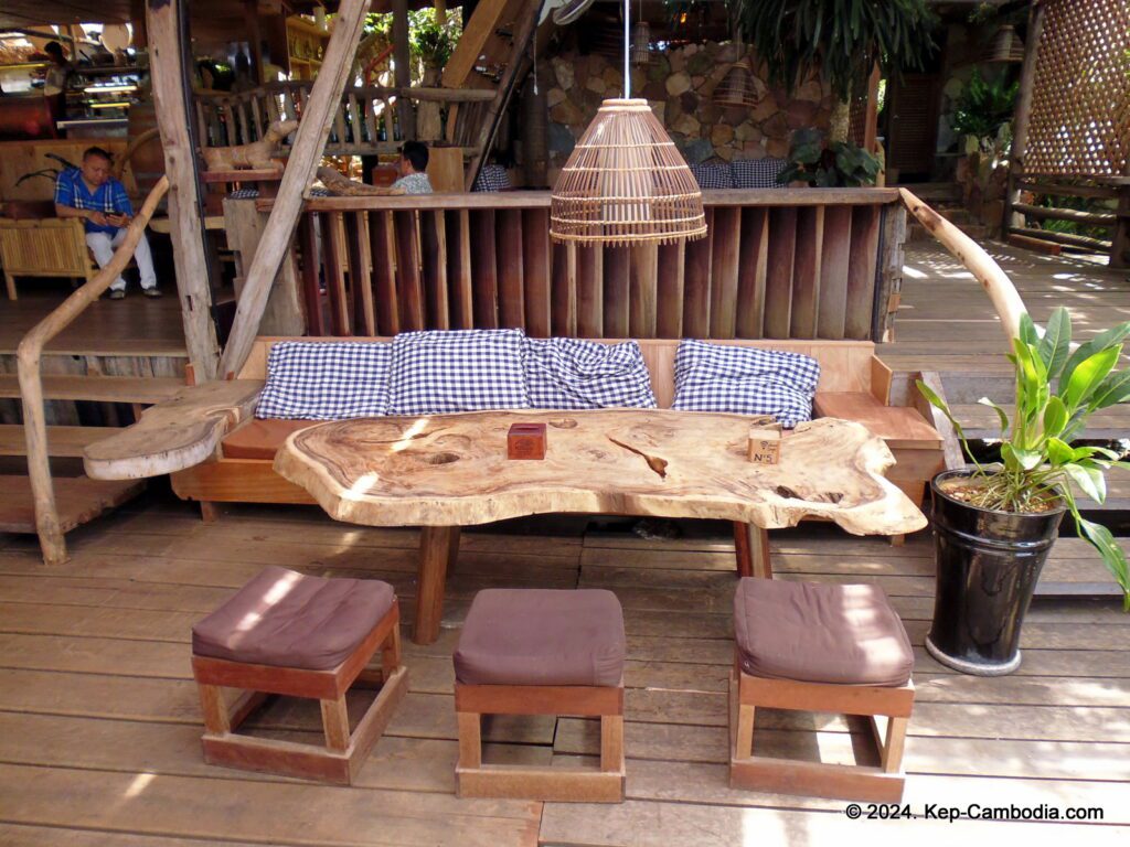 Veranda Natural Resort in Kep, Cambodia.