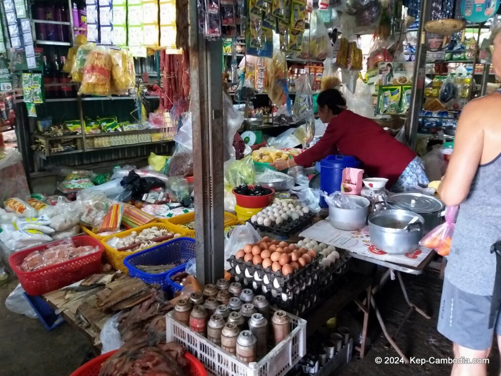 Kep, Cambodia Market