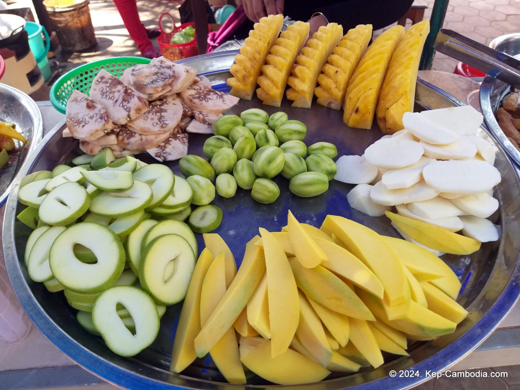 Kep Crab Market in Cambodia.