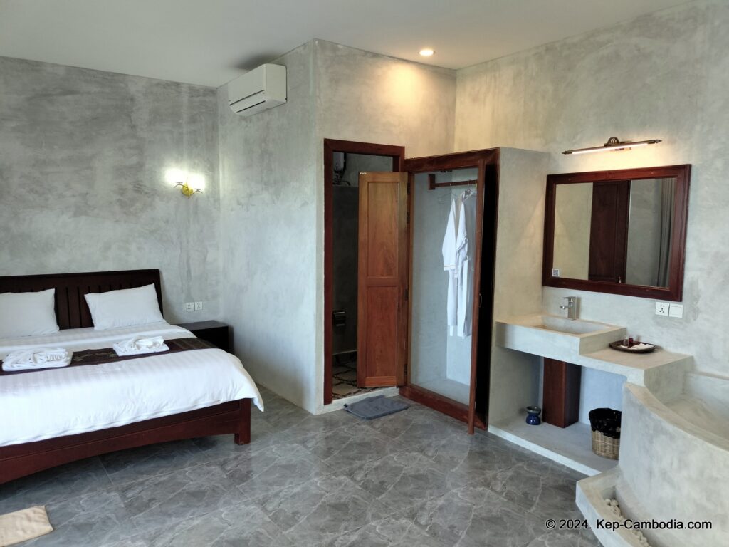 Kep Kiri Resort in Kep, Cambodia.