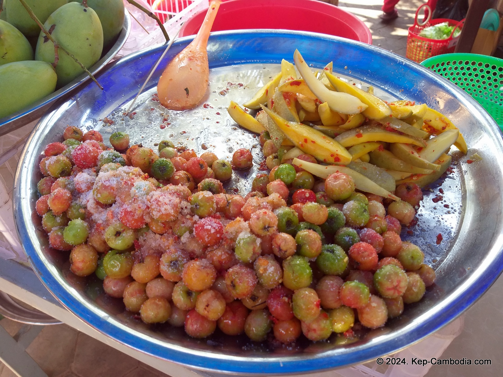 Kep Crab Market in Cambodia.