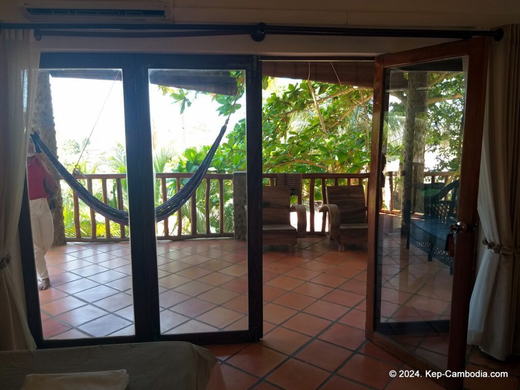 Kep Lodge Guesthouse & Restaurant in Kep, Cambodia.