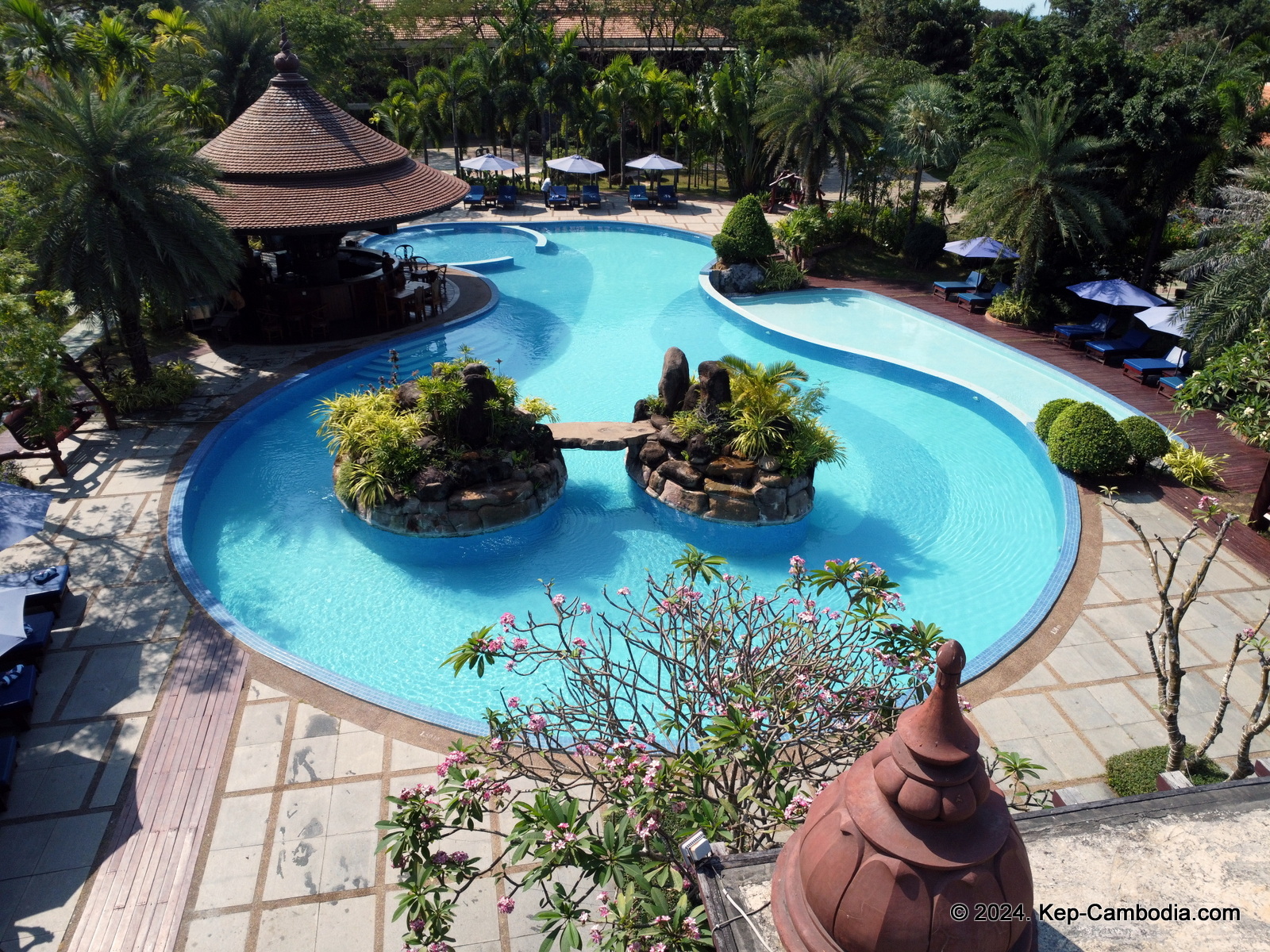 Try Palace Resort in Kep, Cambodia.