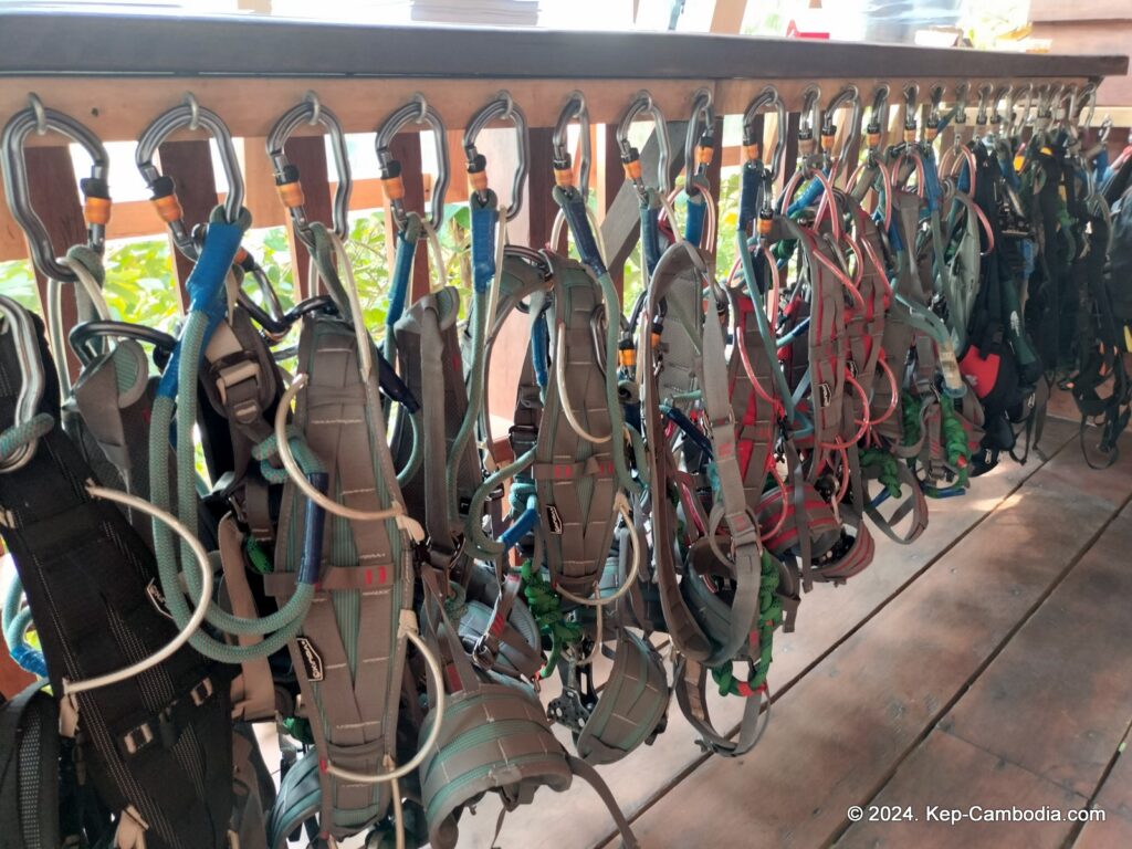 Zip Line Cafe in Kep, Cambodia.