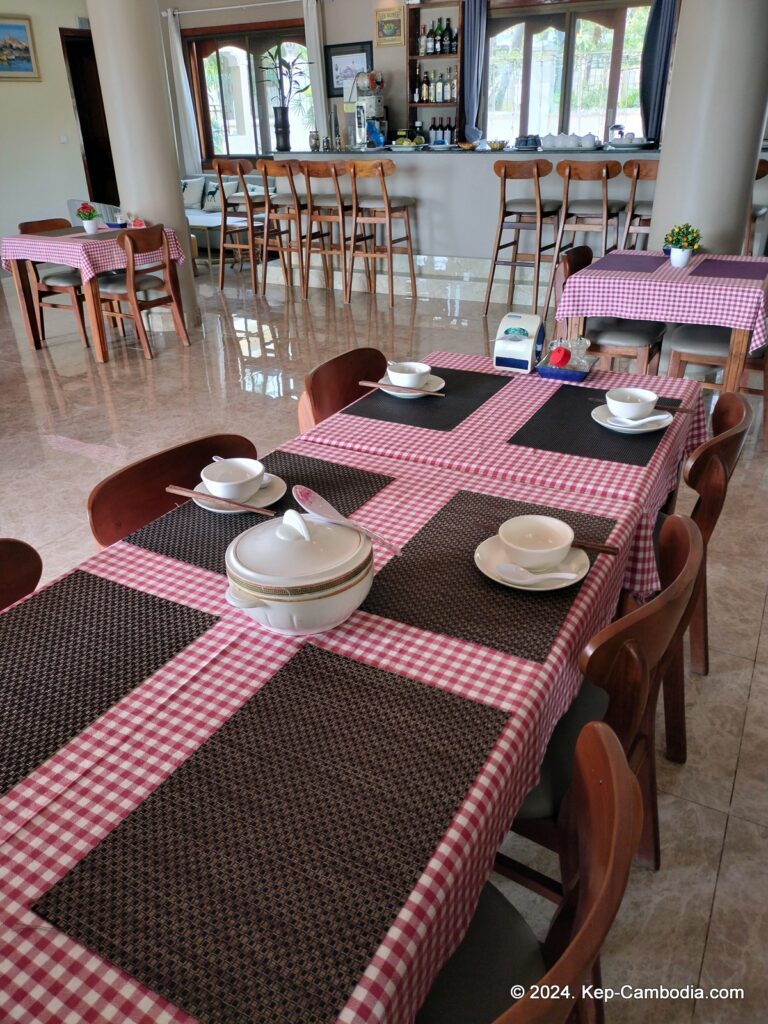 Riviera Hotel & Resort in Kep, Cambodia.