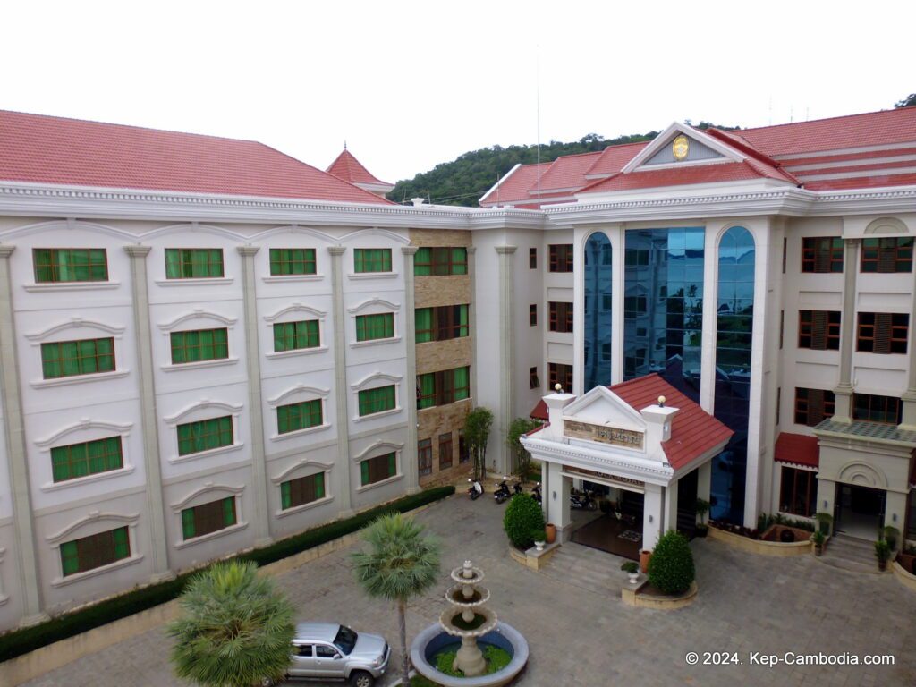 Rock Royal Hotel & Resort in Kep, Cambodia.