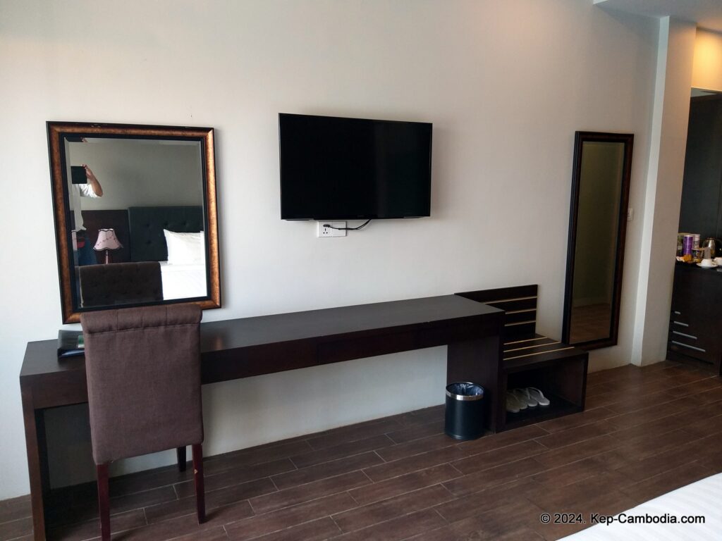 Kep Bay Hotel and Resort in Kep, Cambodia.