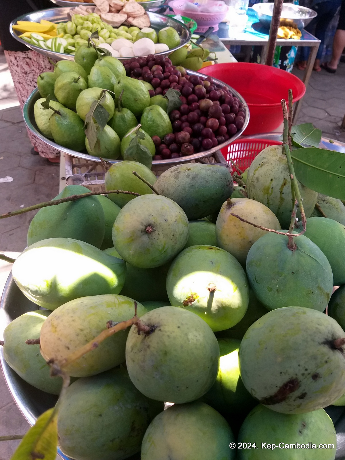 Kep Crab Market in Cambodia.