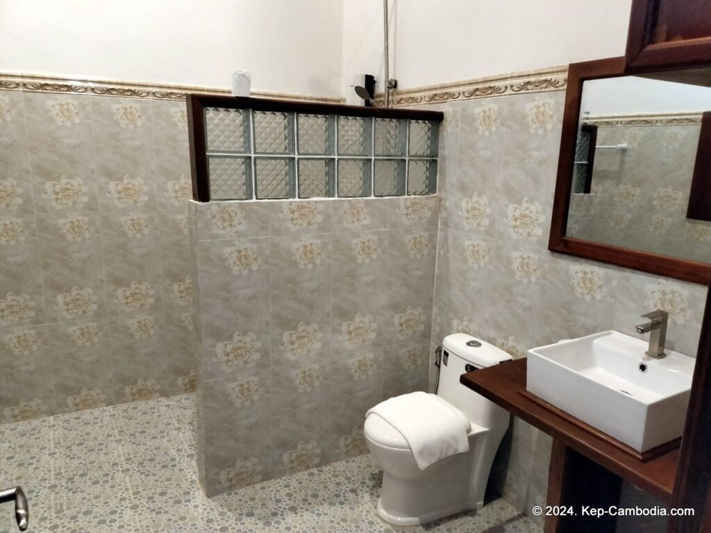 The P2 Kep Guesthouse in Cambodia.