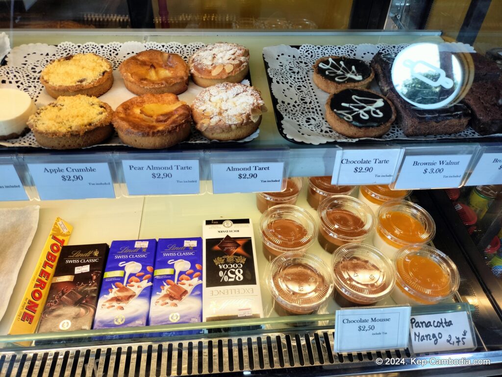 Deli's Restaurant in Kep, Cambodia