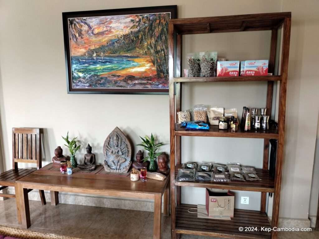 Riviera Hotel & Resort in Kep, Cambodia.