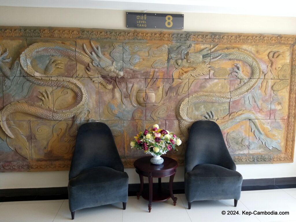 Hatien Vegas Casino in Kep, Cambodia. Kampot. Vietnam and Cambodia border crossing.