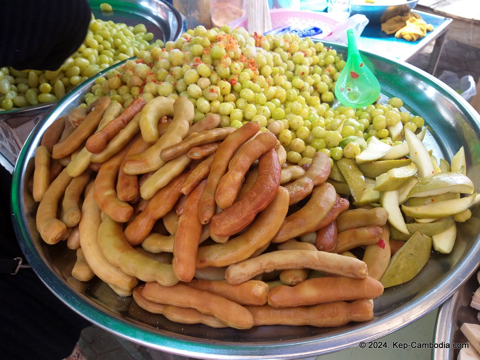 Kep Crab Market in Cambodia.