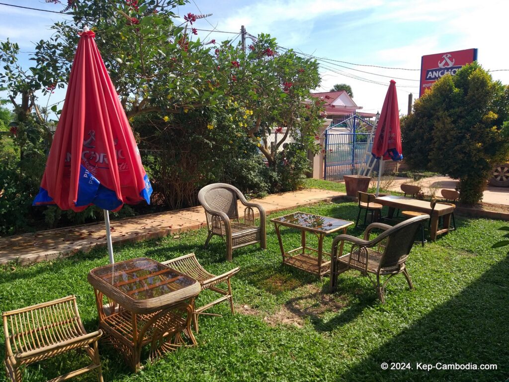 Martini Italian Restaurant in Kep, Cambodia.