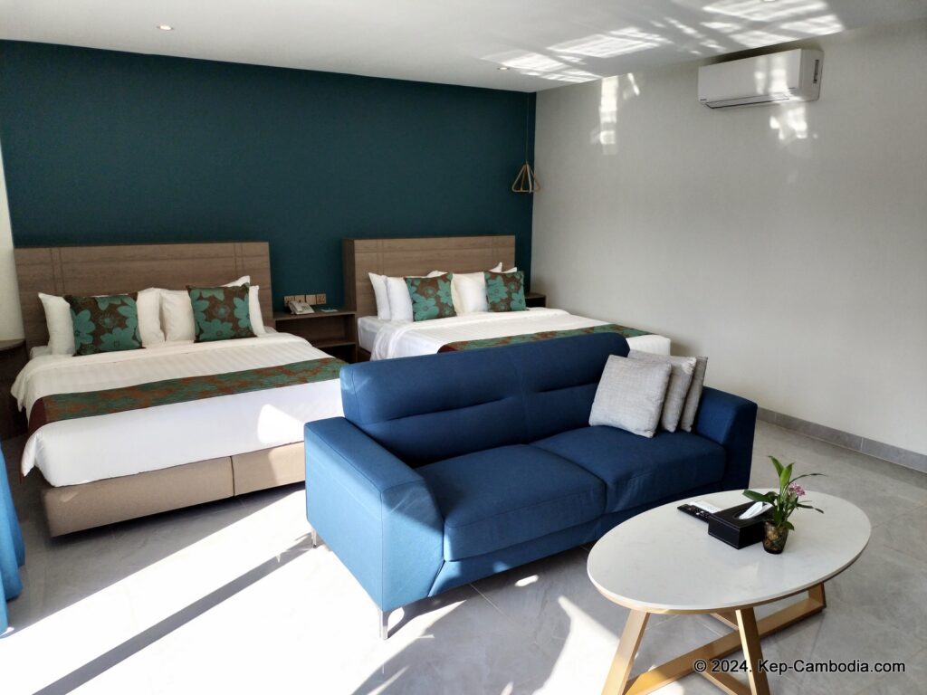 Vakara Hotel in Kep, Cambodia.