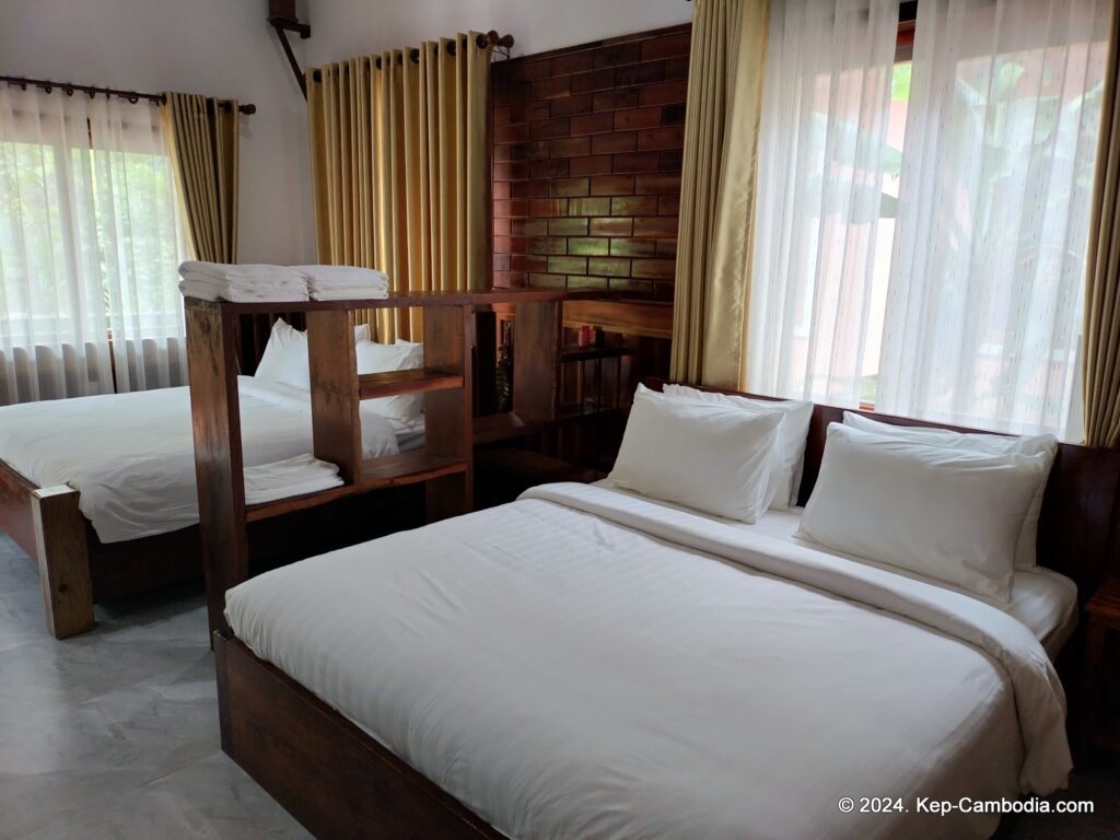 The P2 Kep Guesthouse in Cambodia.