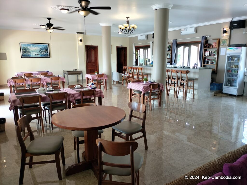 Riviera Hotel & Resort in Kep, Cambodia.