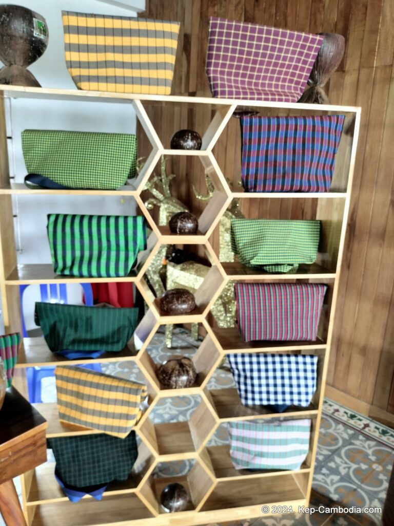 Phnom Vor Natural Paradise Resort in Kep, Cambodia and Kampot. Restaurant and Bamboo Train.