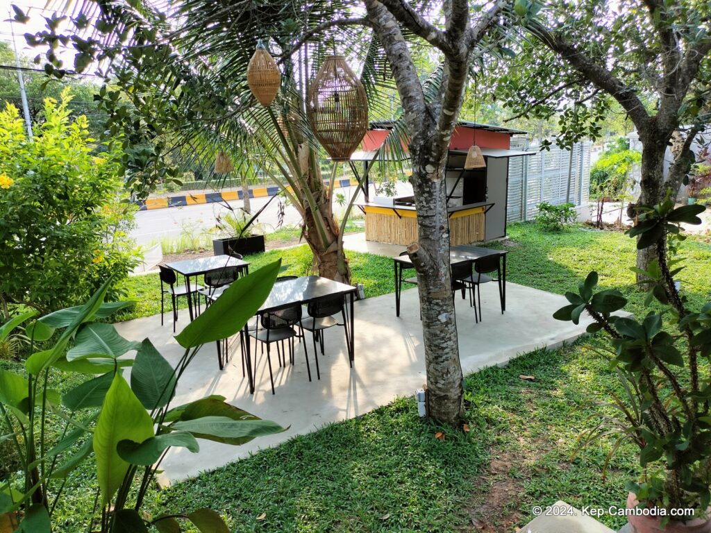 O'Kare restaurant in Kep, Cambodia