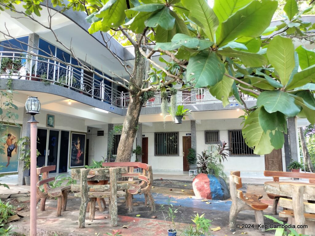 Don Bosco Hotel school in Kep, Cambodia. Retreat.