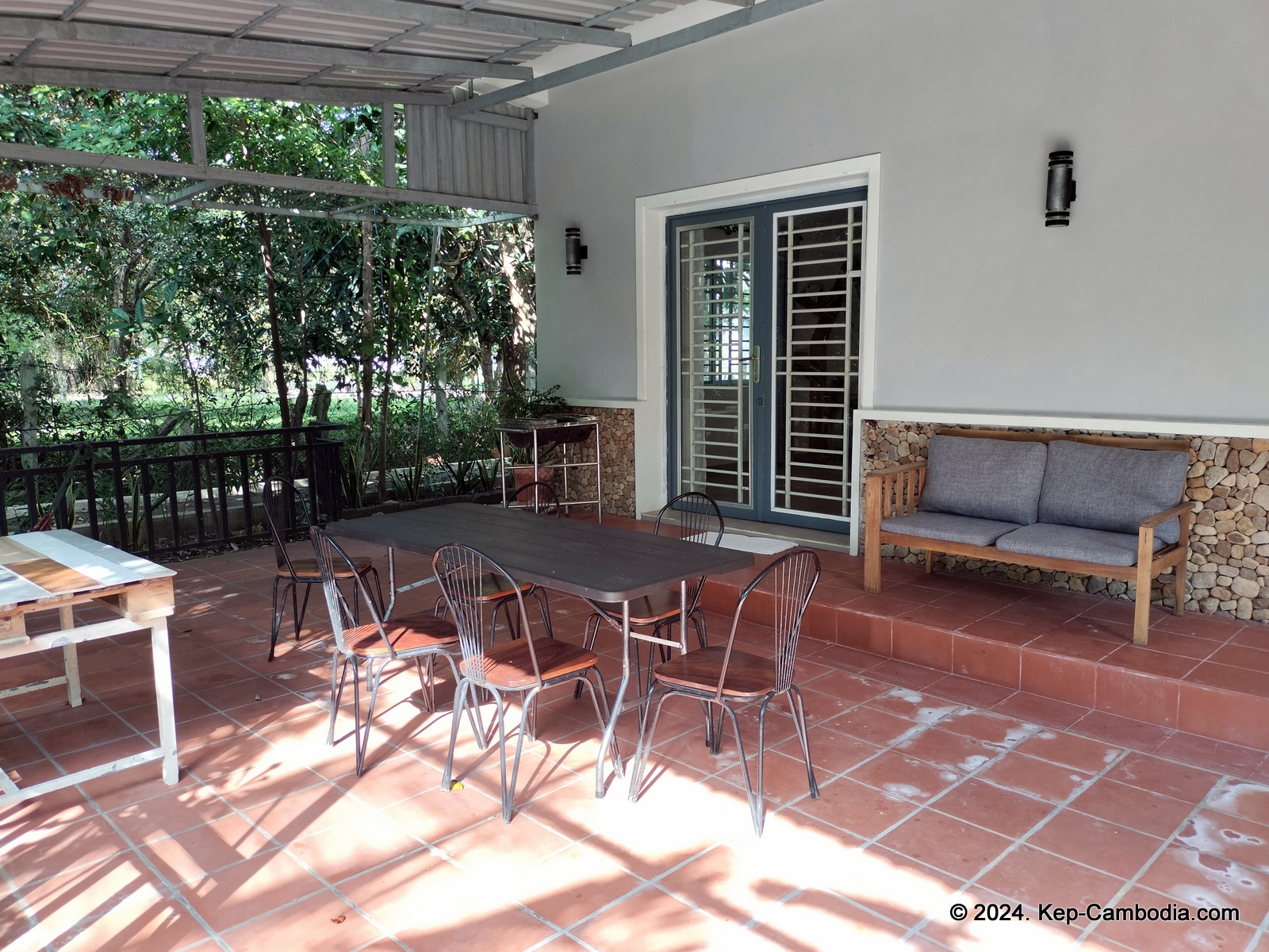 Sanssouci Kep Bugalows in Cambodia.