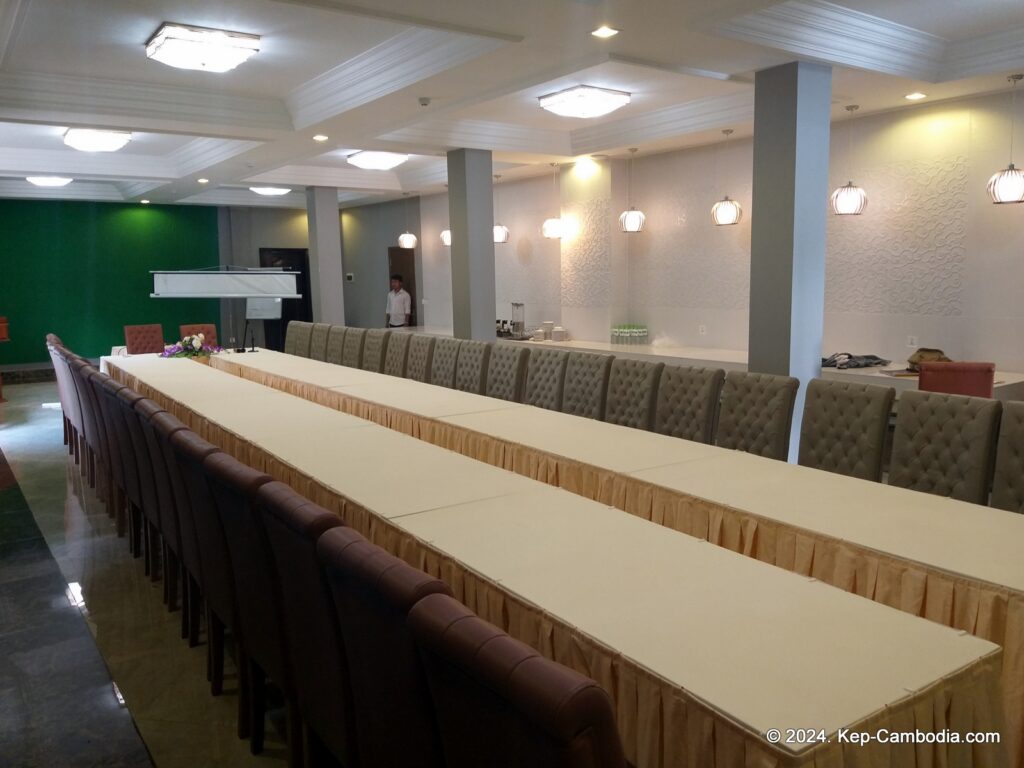 Kep Bay Hotel and Resort in Kep, Cambodia.