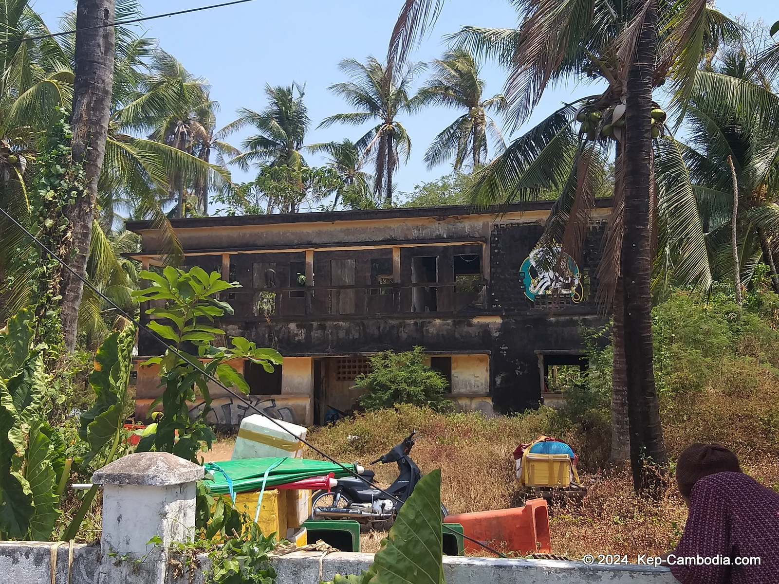 Kep Crab Market in Cambodia.