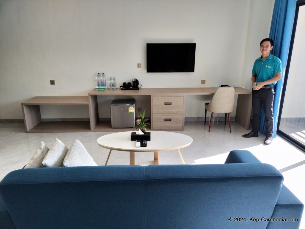 Vakara Hotel in Kep, Cambodia.