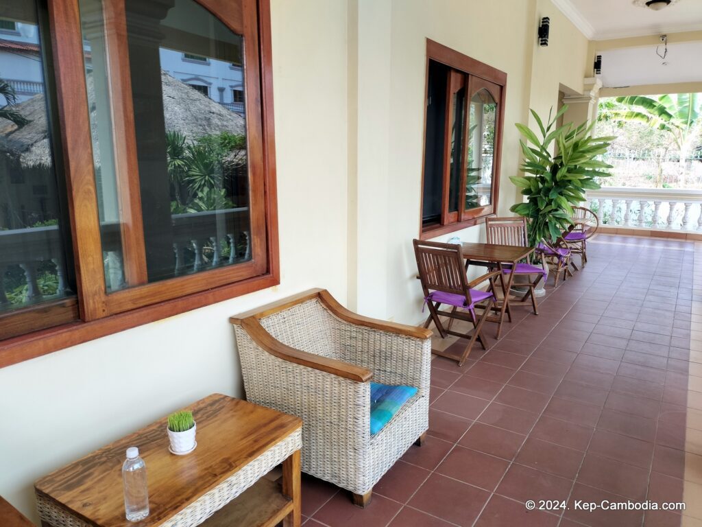 Riviera Hotel & Resort in Kep, Cambodia.